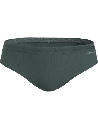 Dámske nohavičky BIKINI 000QF6308ELE7 khaki - Calvin Klein