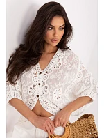 Svetr na zapínanie, model 230164, Italy Moda