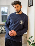 Pyžamo Key MNS 614 B26 s dlhými rukávmi, veľkosti M–2XL Pyžamo Key MNS 614 B26 s dlhými rukávmi, veľkosti M–2XL