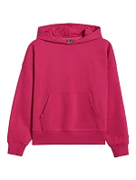 Dámska mikina 4F F1887 tmavoružová 4FWAW25TSWSF1887 53S