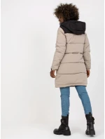 Dámska bunda NM KR D2 3827 62 šedá čierna Dámska bunda NM KR D2 3827 62 šedá čierna