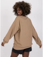 Dámska mikina EM BL U536/2.00 svetlo hnedá Dámska mikina EM BL U536/2.00 svetlo hnedá