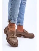 Poltopánky na podpätku model 186415 Step in style