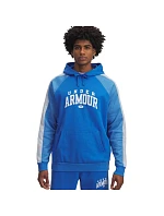 Pánska mikina Under Armour Rival Fleece Colorblock Hoodie blue 6003958 402 pánska