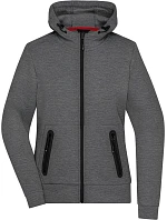 Daiber JN 1143 Dámska bunda s kapucňou 02.1143 tmavá melírovaná Daiber JN 1143 Dámska bunda s kapucňou 02.1143 tmavá melírovaná