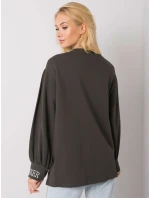 Blúzka RV BL 7164.51P tmavá khaki