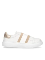 Dámska športová obuv W T3A4-32155-1383X048White with Gold - Tommy Hilfiger