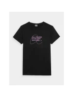 Dámske tričko s potlačou 4F 4FRSS24TTSHF2499-20S