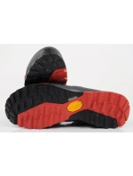 Aku pánska turistická členková obuv Rocket Gore-tex sivá červená