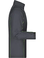 Daiber JN 1122 Pánska softshellová bunda s odnímateľnými rukávmi 02.1122 iron grey/green Daiber JN 1122 Pánska softshellová bunda s odnímateľnými rukávmi 02.1122 iron grey/green