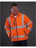 Yoko HVK 09 Hi-Vis softshellová bunda 79.VK09 čierna Yoko HVK 09 Hi-Vis softshellová bunda 79.VK09 čierna