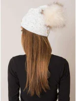 Dámska čiapka 12.68 ecru