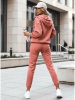 Dámsky teplákový komplet AMILIA PREMIUM peach FashionStreet AY0776