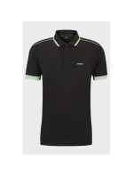 Pánske polo tričko BOSS Paddy 1 Charcoal regular fit black (50512995-016) Pánske polo tričko BOSS Paddy 1 Charcoal regular fit black (50512995-016)