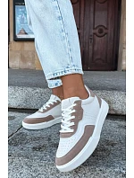 Dámske tenisky na platforme Big Star TT274278 Beige Dámske tenisky na platforme Big Star TT274278 Beige