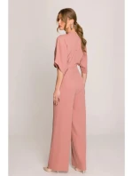 Dámsky overal S395 svetlohnedý - Stylove Dámsky overal S395 svetlohnedý - Stylove