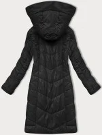 Čierna dámska prechodná prešívaná bunda S'West (B8302-1) Čierna dámska prechodná prešívaná bunda S'West (B8302-1)