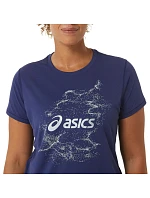 Asics Nagino Graphic Run SS Top W 2012C752-405 Tričko