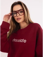 Mikina RV BL A1036.47 bordová