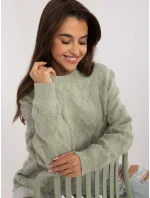 Jumper AT SW 2361.61 pistáciový