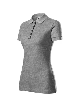 Bavlnená polokošeľa Heavy pre ženy tmavo šedá