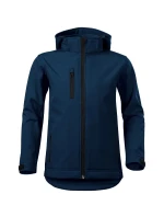Detská softshellová bunda Performance navy blue