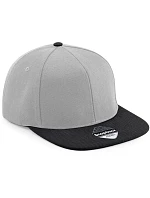 Beechfield B 661 6-panelová snapbacková čiapka „Original“ 53.0661 šedá/čierna