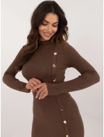 Šaty AT SK 2345 2.32 hnedé