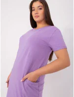 RV TU 8862 tunika.69P svetlo fialová