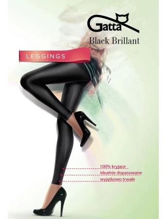 Dámske legíny Black Brillant Black - Gatta Dámske legíny Black Brillant Black - Gatta