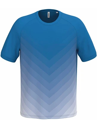 Kariban ProAct PA 4047 Unisexové športové tričko s farebným prechodom 20.4047 sporty royal blue Kariban ProAct PA 4047 Unisexové športové tričko s farebným prechodom 20.4047 sporty royal blue