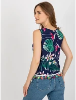 Blúzka AT BZ 2401C.19 tmavo modrá Blúzka AT BZ 2401C.19 tmavo modrá