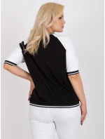 Blúzka RV BZ 7830.30 čiernobielych Blúzka RV BZ 7830.30 čiernobielych