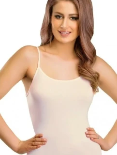 Béžová dámska košieľka Emili Rita XXL