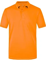 Daiber JN 569 Pánske elastické polo tričko z džerseju 02.0569 oranžové/biele Daiber JN 569 Pánske elastické polo tričko z džerseju 02.0569 oranžové/biele