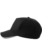 Atlantis Headwear Recy Five Piping – 5-panelová sendvičová čiapka 33.0282 čierna/biela Atlantis Headwear Recy Five Piping – 5-panelová sendvičová čiapka 33.0282 čierna/biela