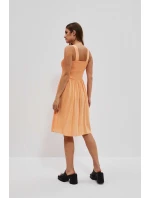 Dámske šaty SU-4038 peach - FPrice Dámske šaty SU-4038 peach - FPrice