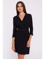 Dámske šaty S369 Black - Stylove