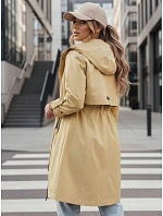 Dámska prechodná bunda parka butter TILSON FashionStreet TY4193 Dámska prechodná bunda parka butter TILSON FashionStreet TY4193