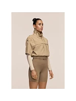 Dámska bunda CASALL Active Short Sleeve Track Jacket, farba piesková Dámska bunda CASALL Active Short Sleeve Track Jacket, farba piesková