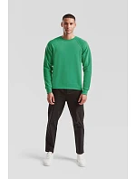 Fruit of the Loom Classic Raglan Sweat – mikina s raglánovými rukávmi 16.2216 classic olive Fruit of the Loom Classic Raglan Sweat – mikina s raglánovými rukávmi 16.2216 classic olive