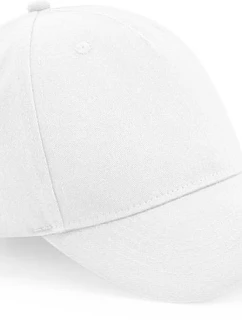 Beechfield B 62N 5-panelová čiapka EarthAware® 53.062N biela