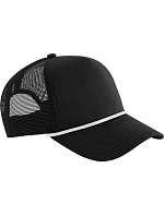 Beechfield B 633 5 panelová Trucker kšiltovka "Rope" 53.0633 black/white Beechfield B 633 5 panelová Trucker kšiltovka "Rope" 53.0633 black/white