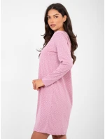 DU KN nočná košeľa FP 105.36 tmavoružová