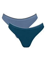 Dámske tangá GO Sense Tanga C2P – Blue – modré M007 – SLOGGI Dámske tangá GO Sense Tanga C2P – Blue – modré M007 – SLOGGI