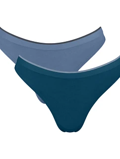Dámske tangá GO Sense Tanga C2P – Blue – modré M007 – SLOGGI