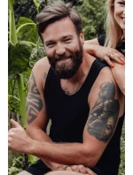 Pánsky nátelník 00540 black - BRUBECK