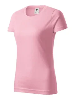 Základné tričko dámske ružové