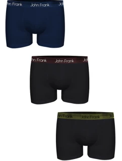 Pánske boxerky John Frank JF3BPB04 3PACK