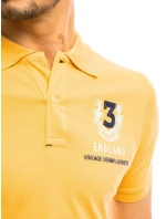 Pánske žlté polo tričko FashionStreet PX0358